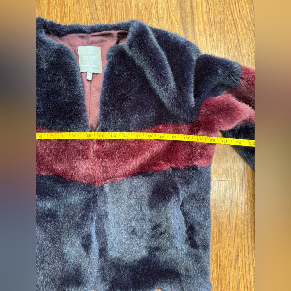 Lemon Tart Faux Fur Jacket View 6